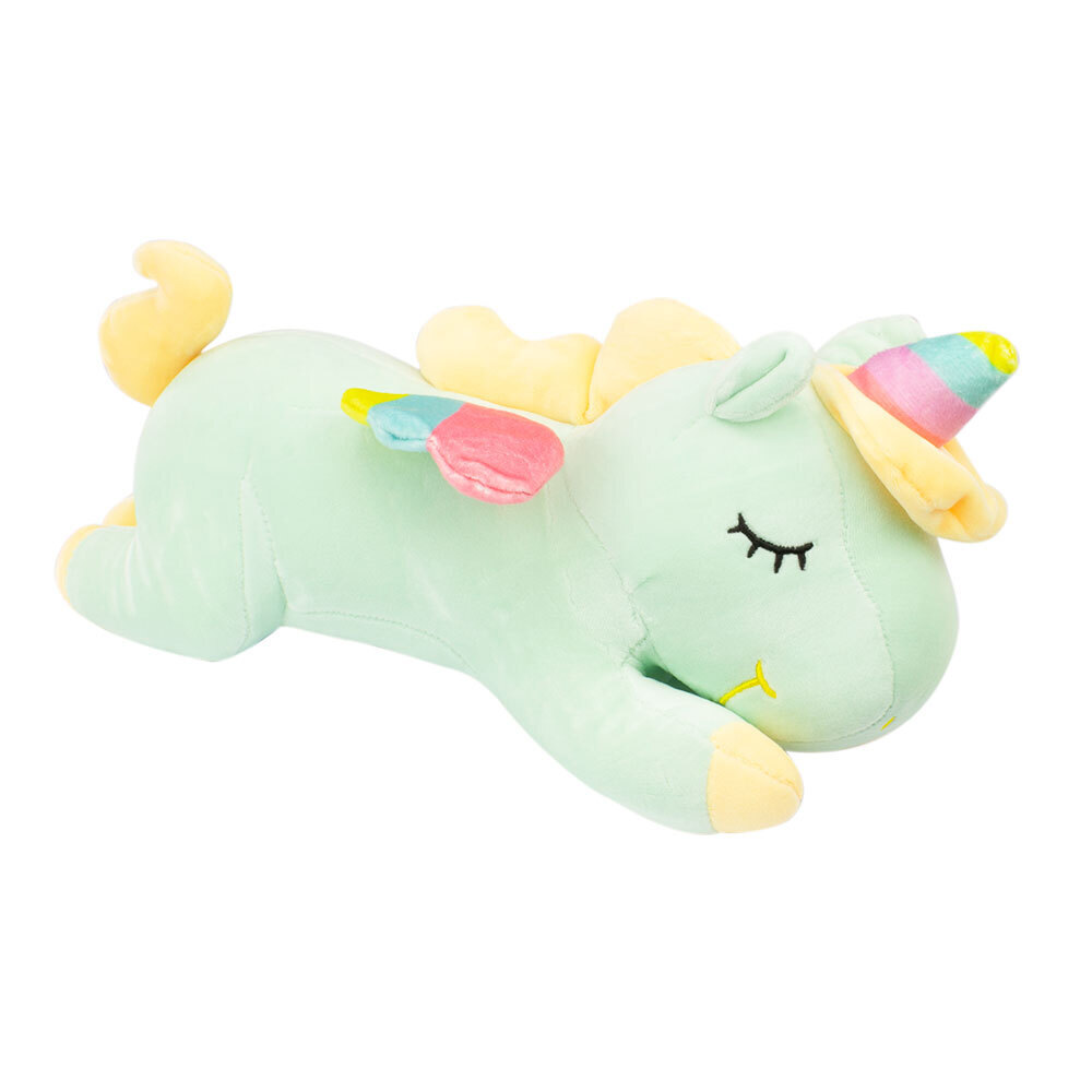 Soft Toys Stuffed Unicorn Green 34cm - Simply For Me