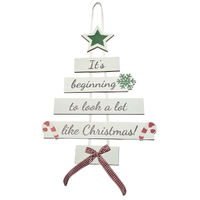 Christmas Decor Wall Plaque Christmas Tree Shape It Looks A Lot Like Christmas