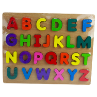 Kids Early Learning Wooden Puzzle Alphabet Design