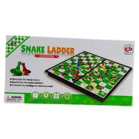 Kids Shoots And Ladders Iron Board Board Game Promoting Intelligence Development