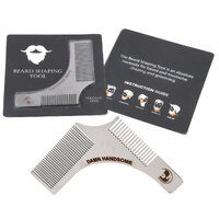 Must Have Stainless Steel Beard And Moustache Shaping Tool