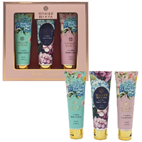 Summer Bloom Nourishing Hand Cream 60ml 3 Piece Gift Set Floral Design