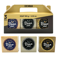 Crewman 3 Piece 100g  Soap Gift Set Beer Design