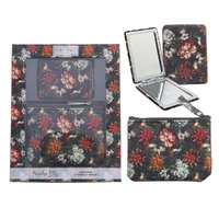 Lulu Grace Paradise Bliss Print Design Gift Set Coin Purse And Compact Mirror