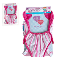 Kids Doll Carrier For Imaginary Play Fits Dolls Up To 46cm With Adjustable Strap