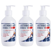 Arthro-Aid Direct Cream 240g Pump Pack x 3 (Clearance - Best Before Date Near)