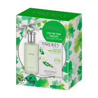 Yardley Lily Of The Valley Beauty Gift Set EDT 125ml And Luxury Bar Soap 100g