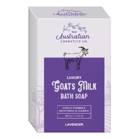 The Australian Cosmetics Company Goats Milk Bath Soap Lavender 100g