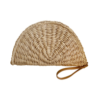 Culturesse Vana Natural Hand Woven Straw Bag (Tan)