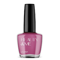 Beauty & Me 'Lollipop' Deep Purple Nail Polish 12ml