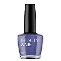 Beauty & Me 'Police' Dark Blue Nail Polish 12ml