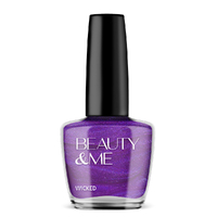 Beauty & Me 'Wicked' Deep Purple Nail Polish 12ml