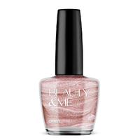 Beauty & Me 'Candy' Two Tone Metallic Light Pink Nail Polish 12ml