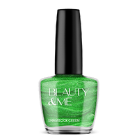 Beauty & Me 'Shamrock' Two Tone Light Green Nail Polish 12ml