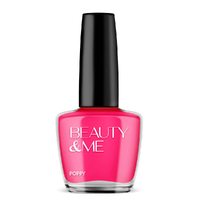 Beauty & Me 'Poppy' Light to Mid Pink Nail Polish 12ml