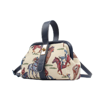 Henney Bear Racing Mini Handbag 