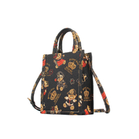 Henney Bear Crown Bear Small Rectangular Tote Bag 