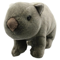 Wild Republic Cuddlekins Wombat Plush Toy Stuffed Animal 30cm