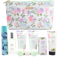 Lulu Grace Classic Floral Pamper Pack Gift Set with Lulu Grace Floral Bag