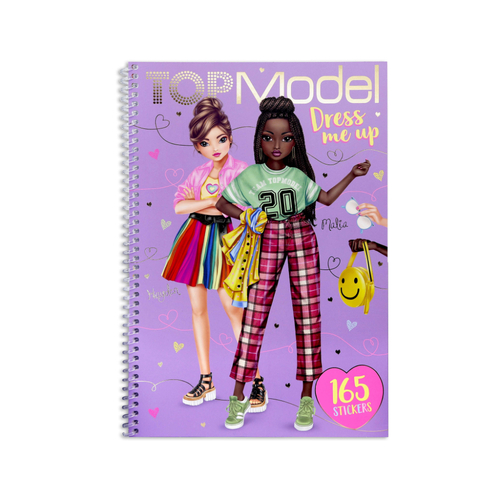 Top Model Dress Me Up Sticker Book Hayden & Malia