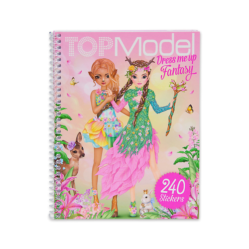 Top Model Dress Me Up Sticker Book I Love Fantasy