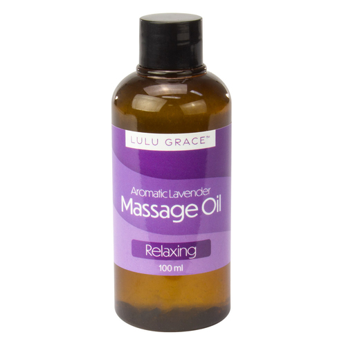 Lulu Grace Massage Oil 100ml Relaxing Aromatic Lavender