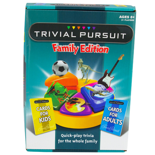 Family Trivia Night Game Suitable For The Whole Family 