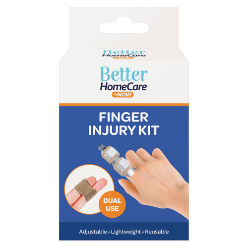 Better Home Care Now 3 Piece Finger Injury Kit Splint and Tape