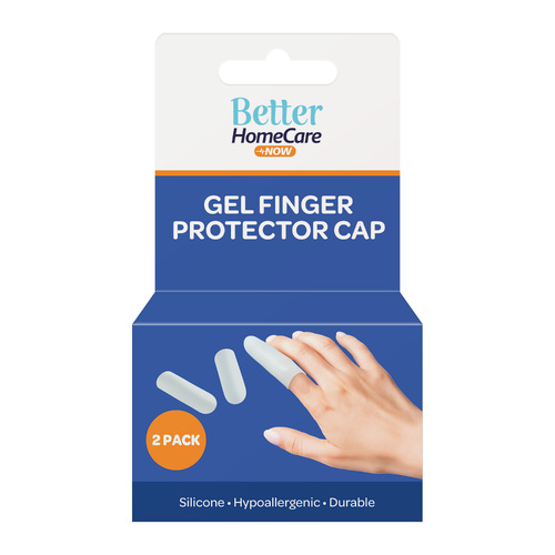 Better Home Care Now Gel Finger Cap Sleeve 4.8 x 1.5cm Pack of 2