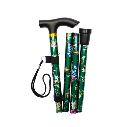 Better Home Care Now Folding Walking Stick 33-37"