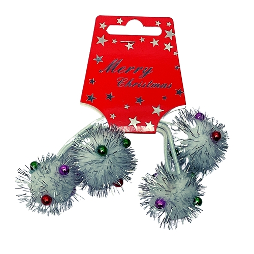 Christmas Accessories Pair Bon Bon Hair Ties