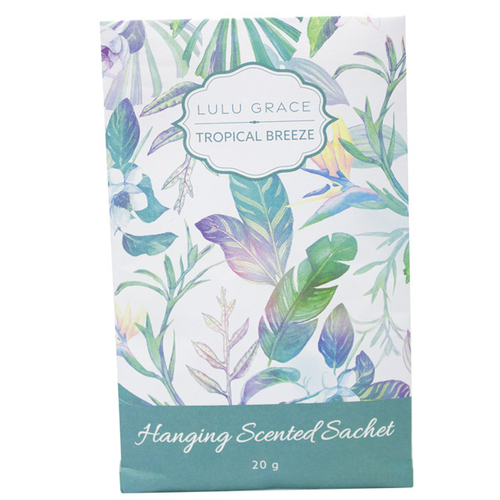 Lulu Grace Tropical Breeze Scented Sachet Hanging 20g