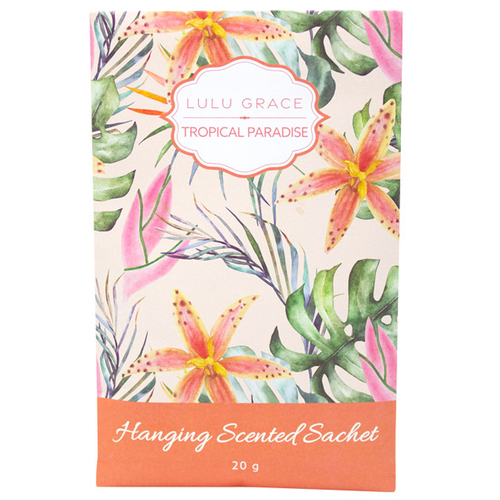 Lulu Grace Tropical Paradise Scented Sachet Hanging 20g