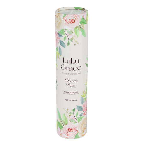 Lulu Grace Rose Talc Free Body Powder 200gm