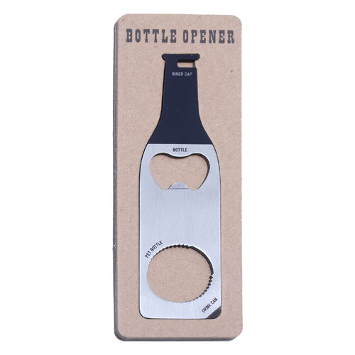 Multi Bottle Opener For Cans Pet Bottle And Inner Cap