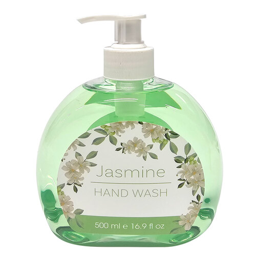 Safe Home Care Liquid Hand Soap Pump 500ml Jasmine