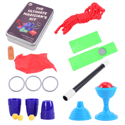 Kids Ultimate Magicians Kit Learn 6 Magic Tricks To Amaze