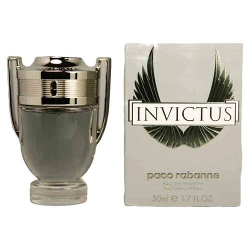 Paco Rabanne Invictus Eau De Toilette EDT Spray 50ml Luxury Fragrance