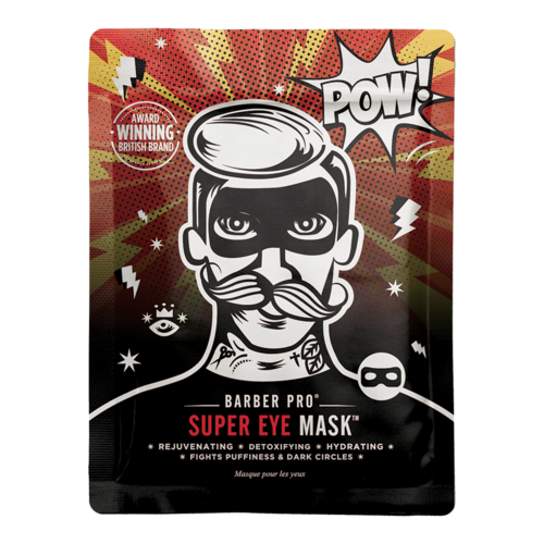 Barber Pro Super Eye Mask Detoxifying Hydrating Mens Skin Care