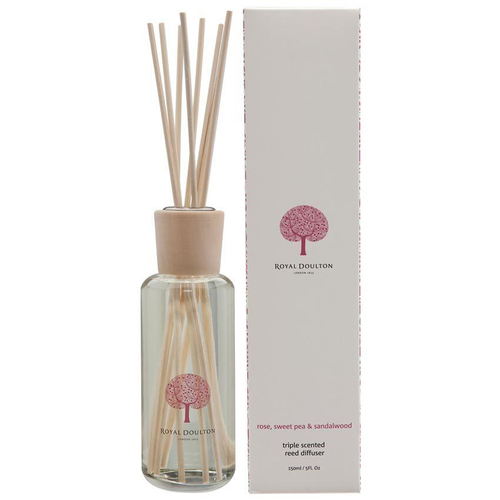 Royal Doulton Fable Reed Diffuser Rose Sweet Pea & Sandalwood 150ml