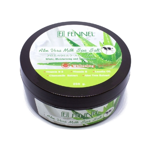 Fennel Aloe Vera Milk Spa Salt 250g