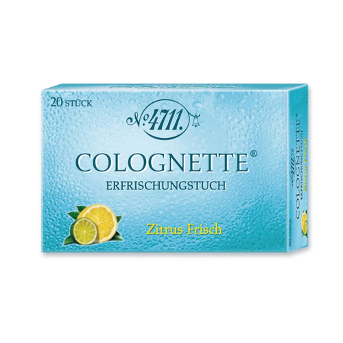 No.4711 Colognette Tissues Citrus 20 Pcs Citrus Frisch