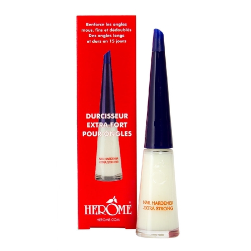 Herome Nail Hardener Extra Strong Coat Base Clear Polish Hard Nails 10ml