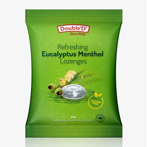 Double D Eucalyptus Drops with Soothing Menthol 150g