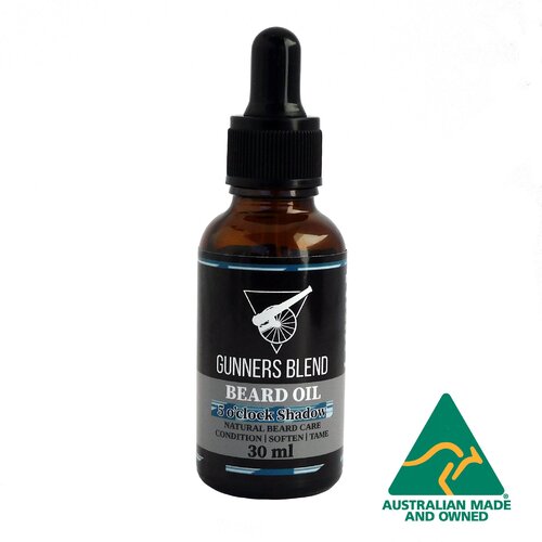 Gunners Blend Beard Oil 5 o'clock Shadow 30ml