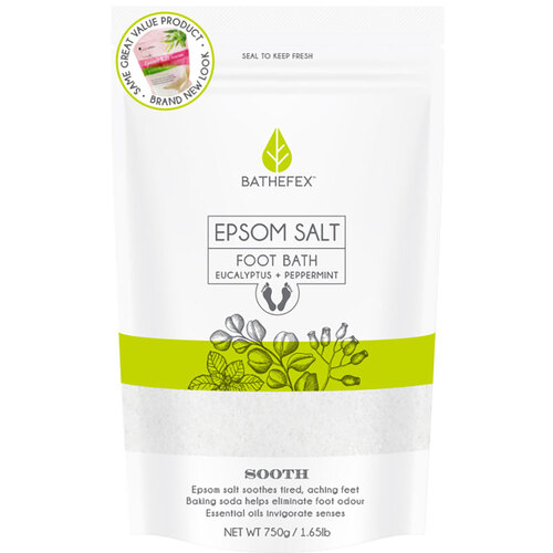 Bathefex Sooth Epsom Salt Foot Bath 750g