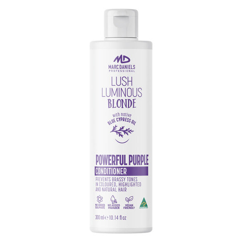 Marc Daniels Powerful Purple Lush Luminous Blonde Conditioner 300ml