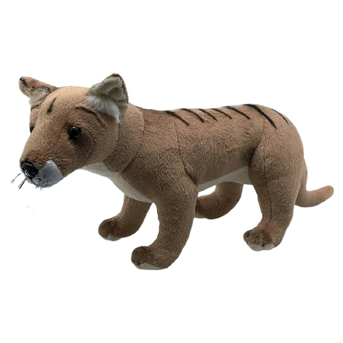 Bocchetta Plush Toys "Cooper" Tasmanian Tiger Thylacine Stuffed Animal 30cm