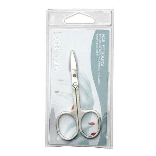 Basicare Nail Scissors Stainless Steel Cutter Clipper Trimmer Tool 3.5 Inch