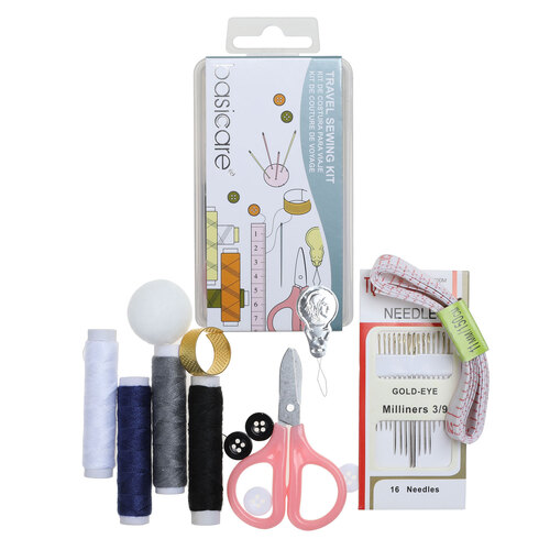 Basicare Travelling Emergency Sewing Kit All The Essentials In A Pinch